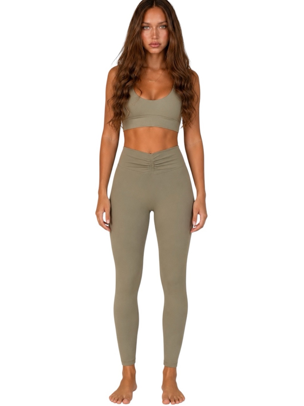 CSB x Isabelle Mathers Freedom Front Scrunch Leggings